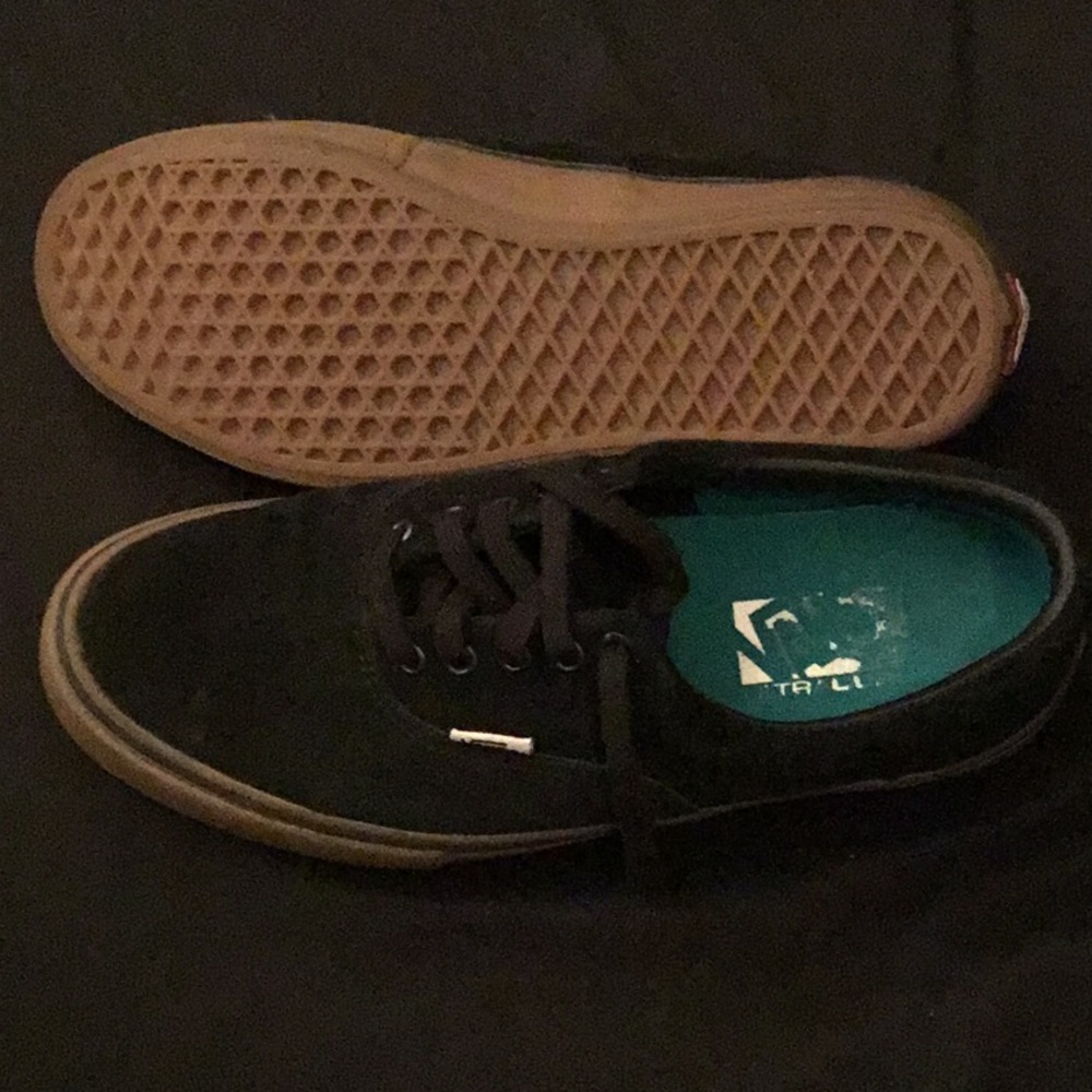 Vans black suede size 11 Ultra Cush soles - Picture 6 of 8